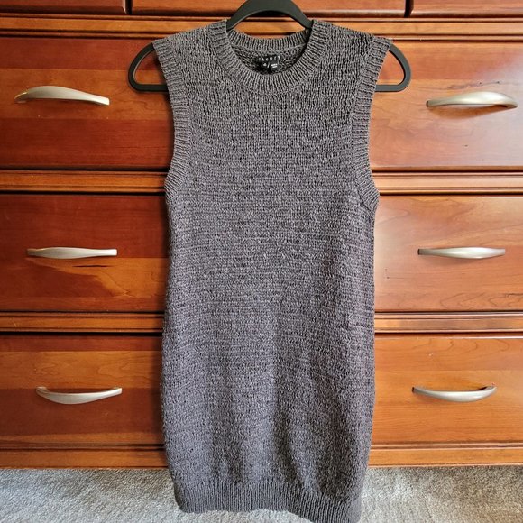 Theory Sleeveless Tank Top/Tunic, Size XS, Grey - Picture 1 of 4
